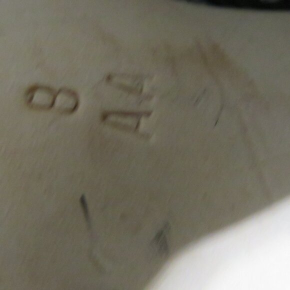 BOGO Renzo Fontanelli Vintage Classic Block Heel Slingback Sandals heels Size 8 - Picture 8 of 9